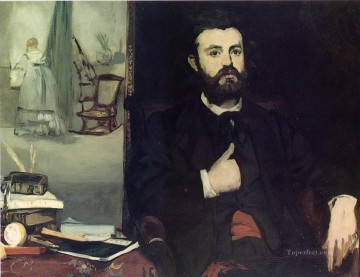 ザカリー・アストラク・エドゥアール・マネの肖像 Oil Paintings